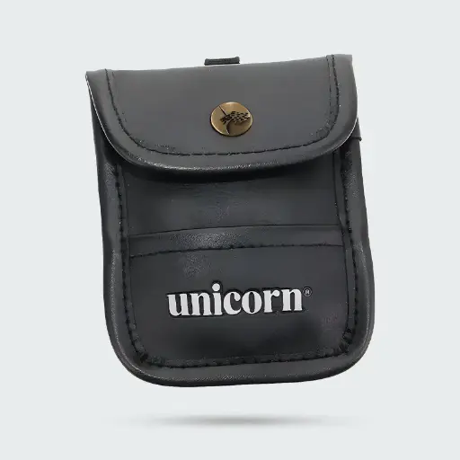 Accessory Pouch - Black Leather