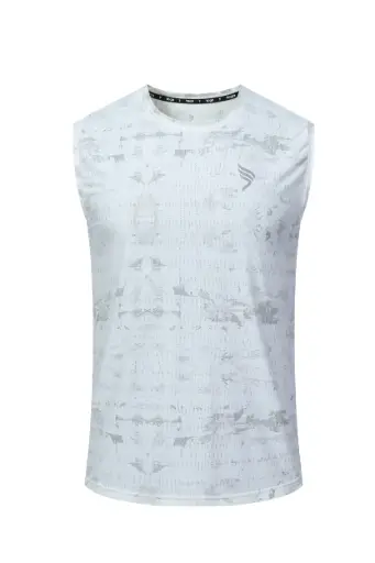 T5-6233-2  Tago Almass Sleeveless Wh